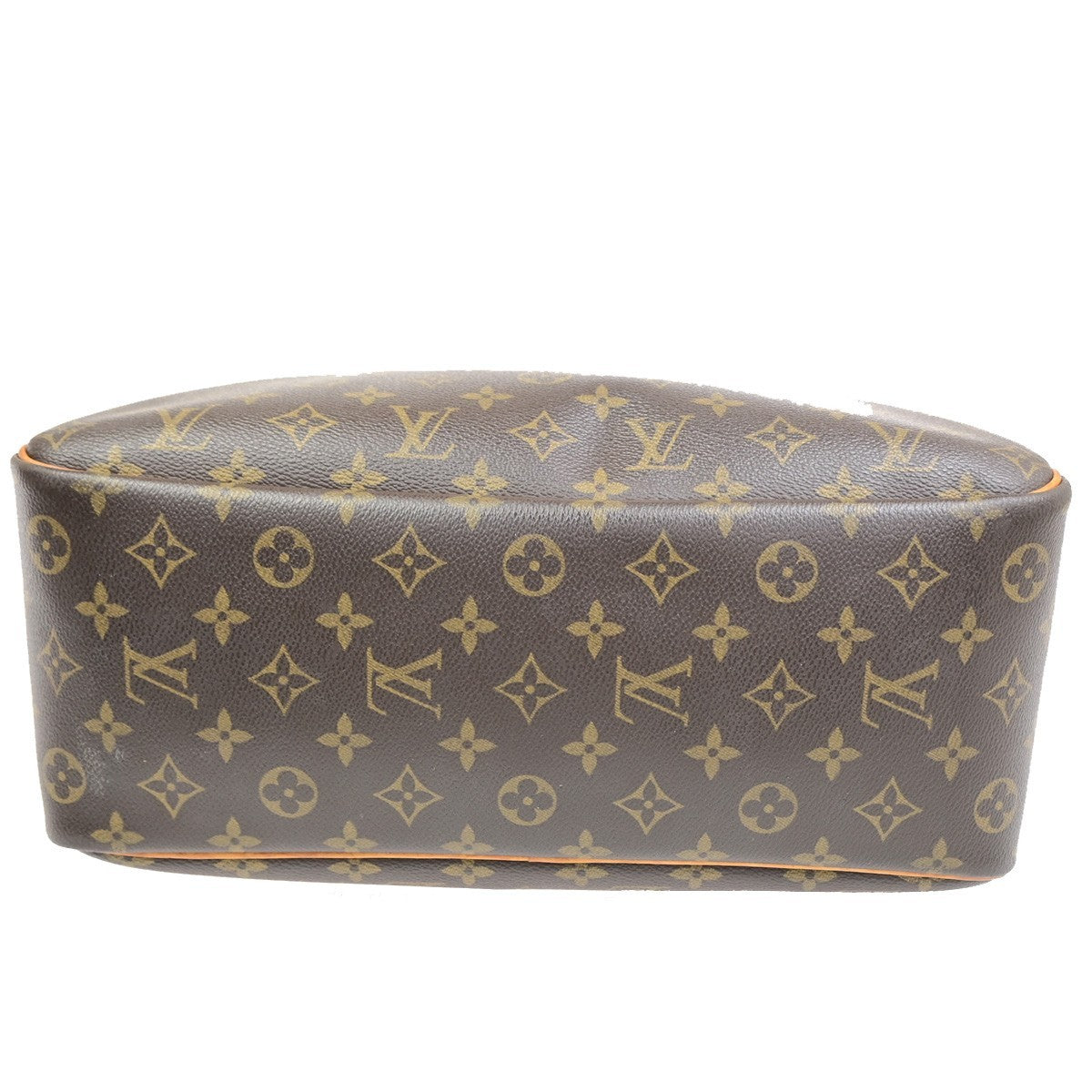 Louis Vuitton Deauville Monogram Canvas Brown Canvas Handbag (Pre-Owned)