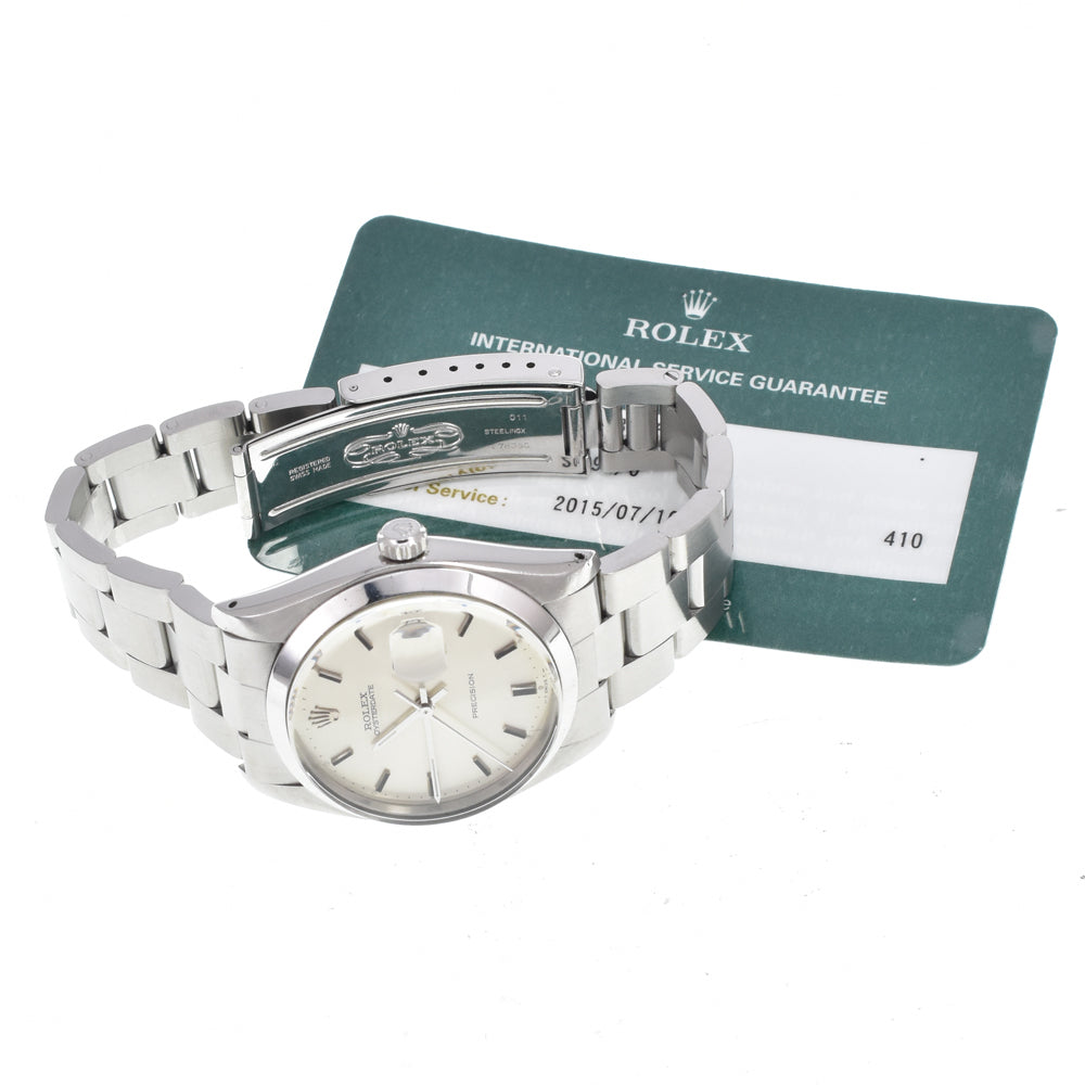 Rolex Oyster Precision Steel Watch (Pre-Owned)