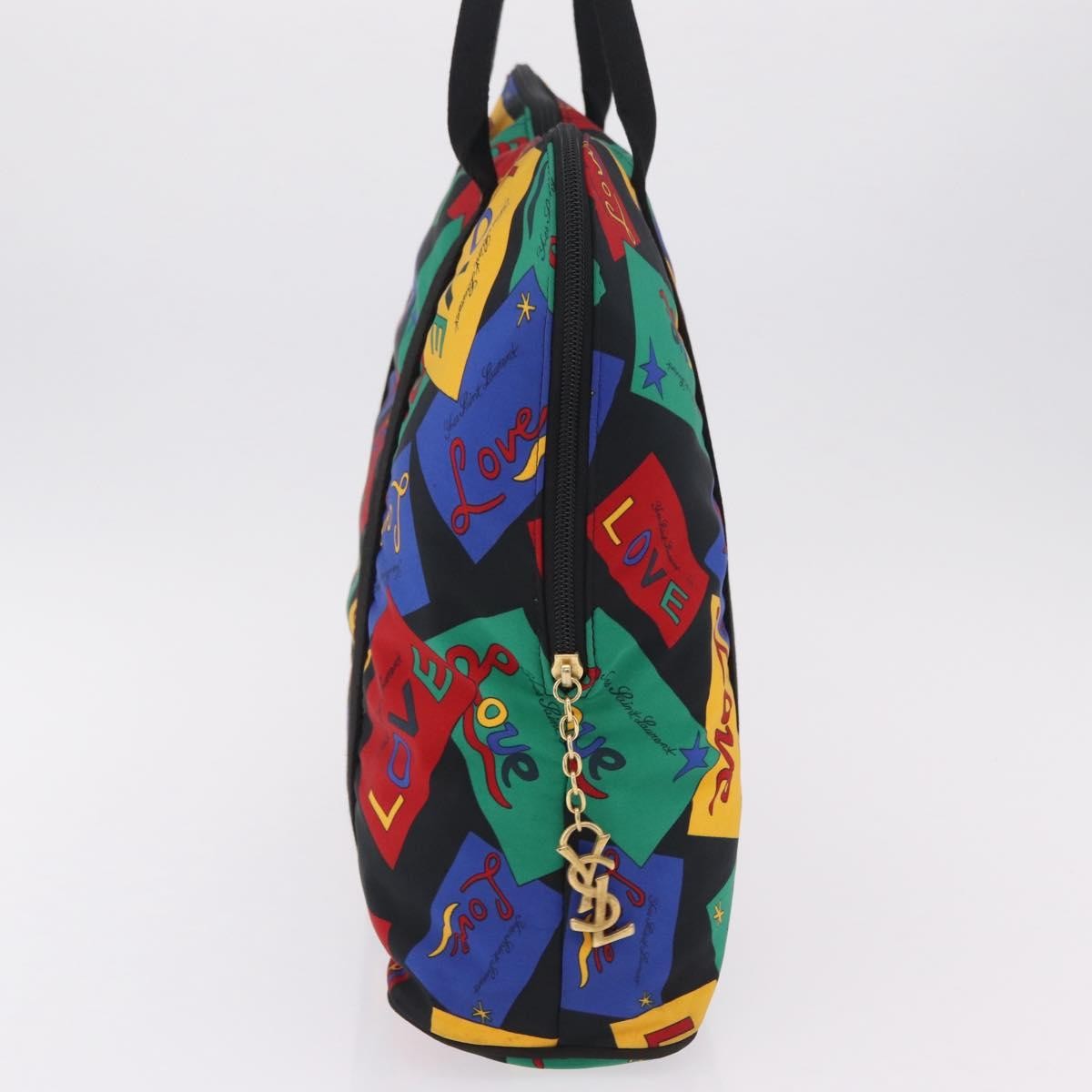 Saint Laurent Vintage Nylon Multicolour Nylon Handbag (Pre-Owned)