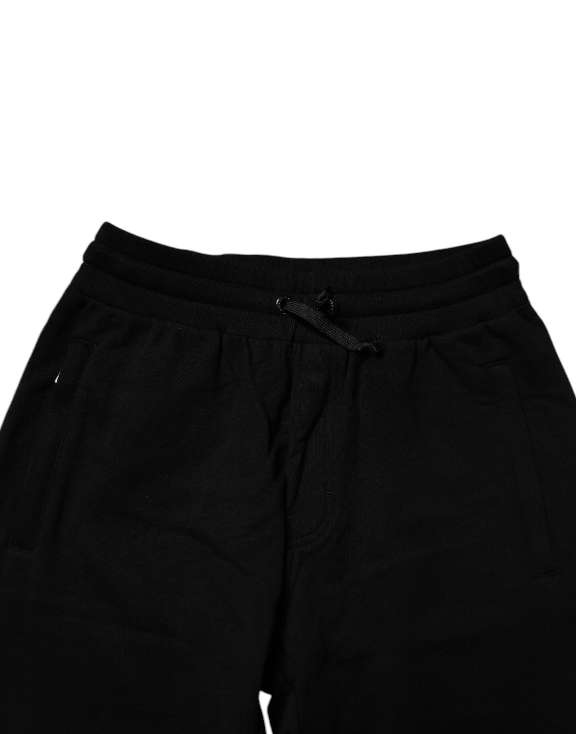 Dolce & Gabbana Black Cotton Jogger SweatMen's Men's Pants (Pre-Owned)