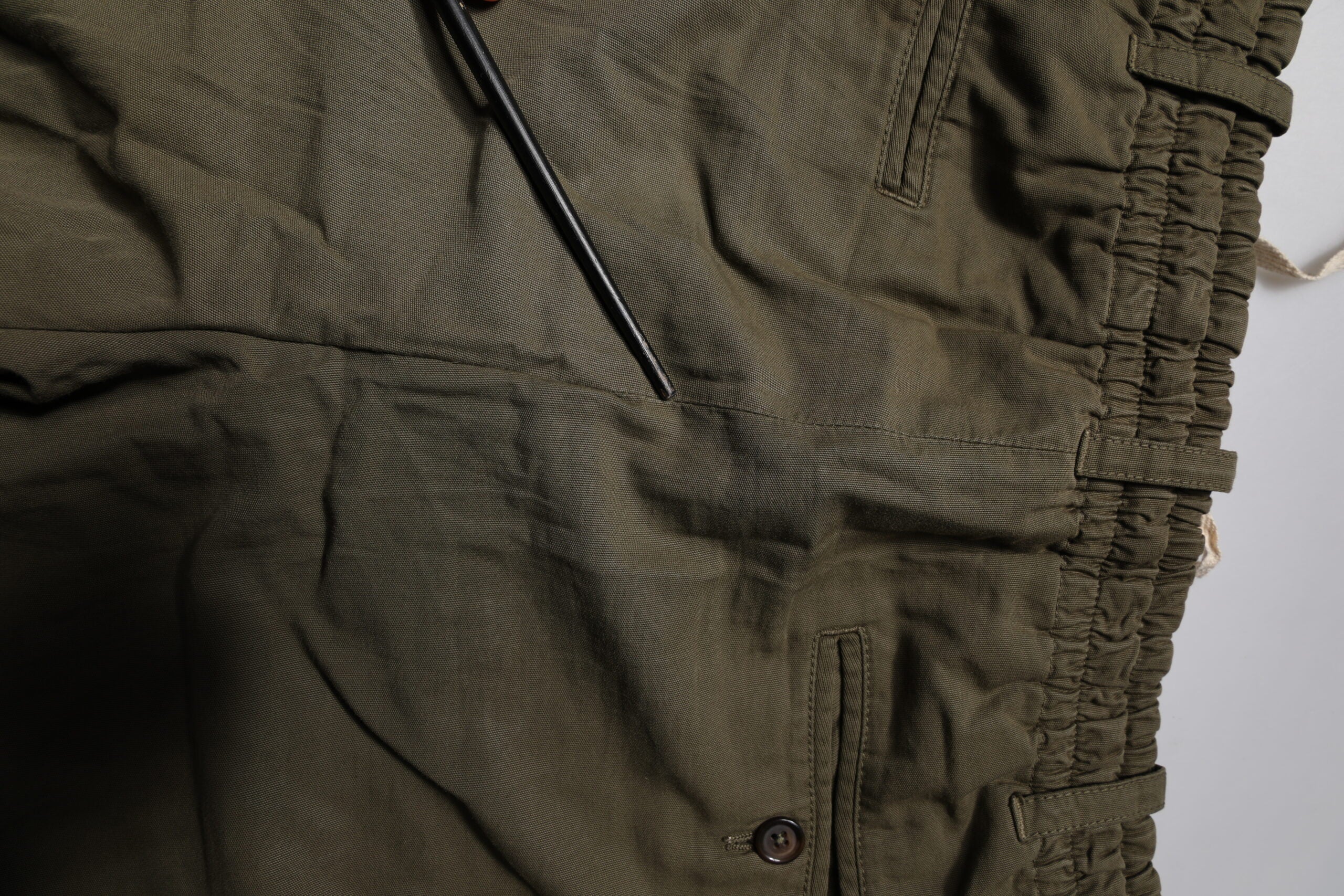 Dolce & Gabbana Brown Cotton Stretch Cargo Men's Pants (Pre-Owned)