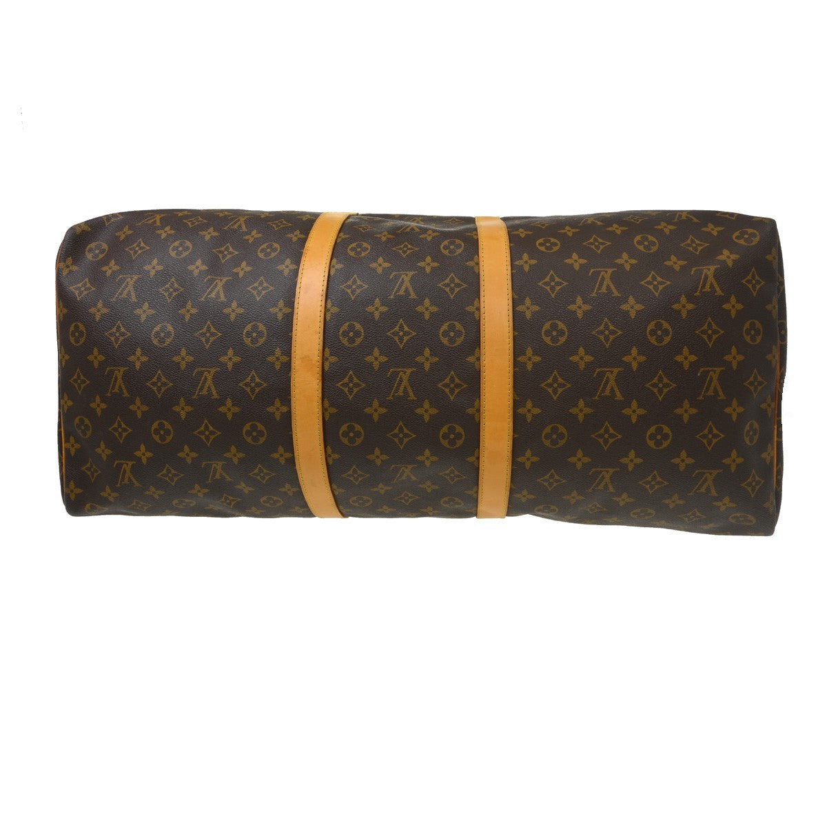 Louis Vuitton Keepall Monogram Canvas Brown Canvas Travel Bag Bag (Pre-Owned)