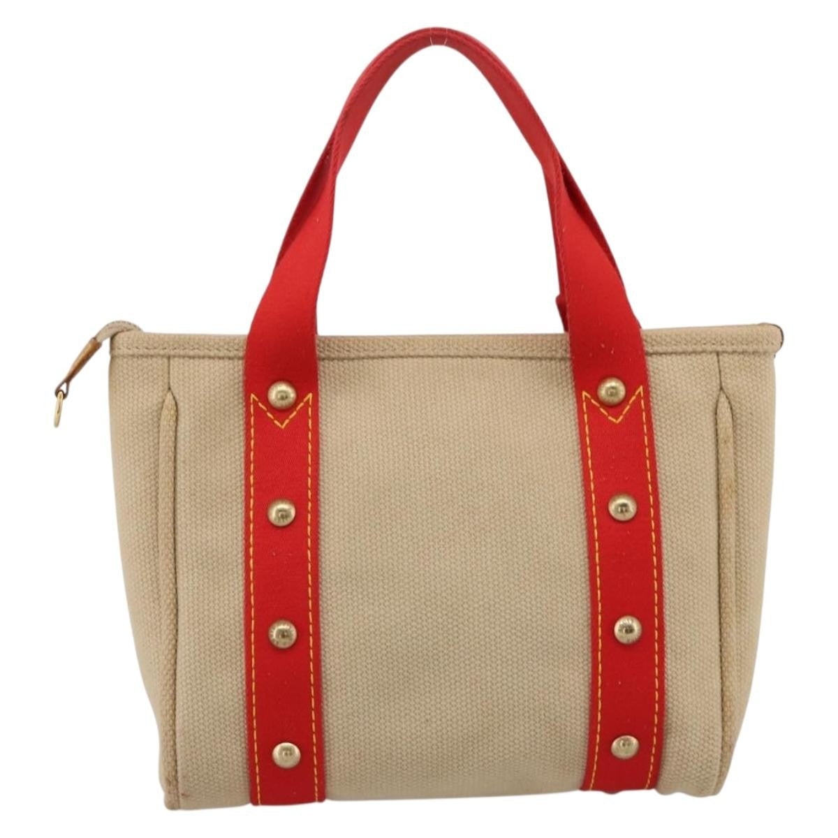 Louis Vuitton Antigua Canvas Beige Canvas Tote Bag Bag (Pre-Owned)