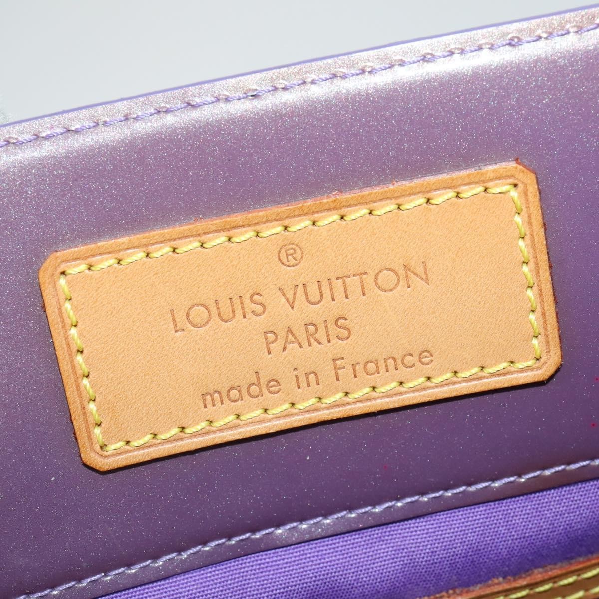 Louis Vuitton Reade Monogram Vernis Purple Patent_Leather Handbag (Pre-Owned)