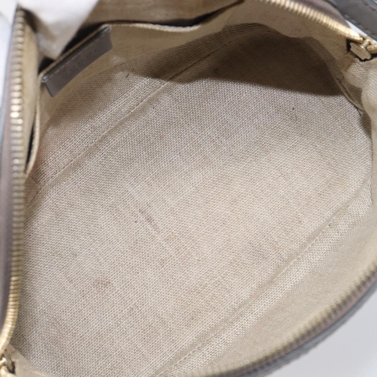Gucci Convertible Dome Satchel Microguccissima Leather Gray Leather Handbag (Pre-Owned)