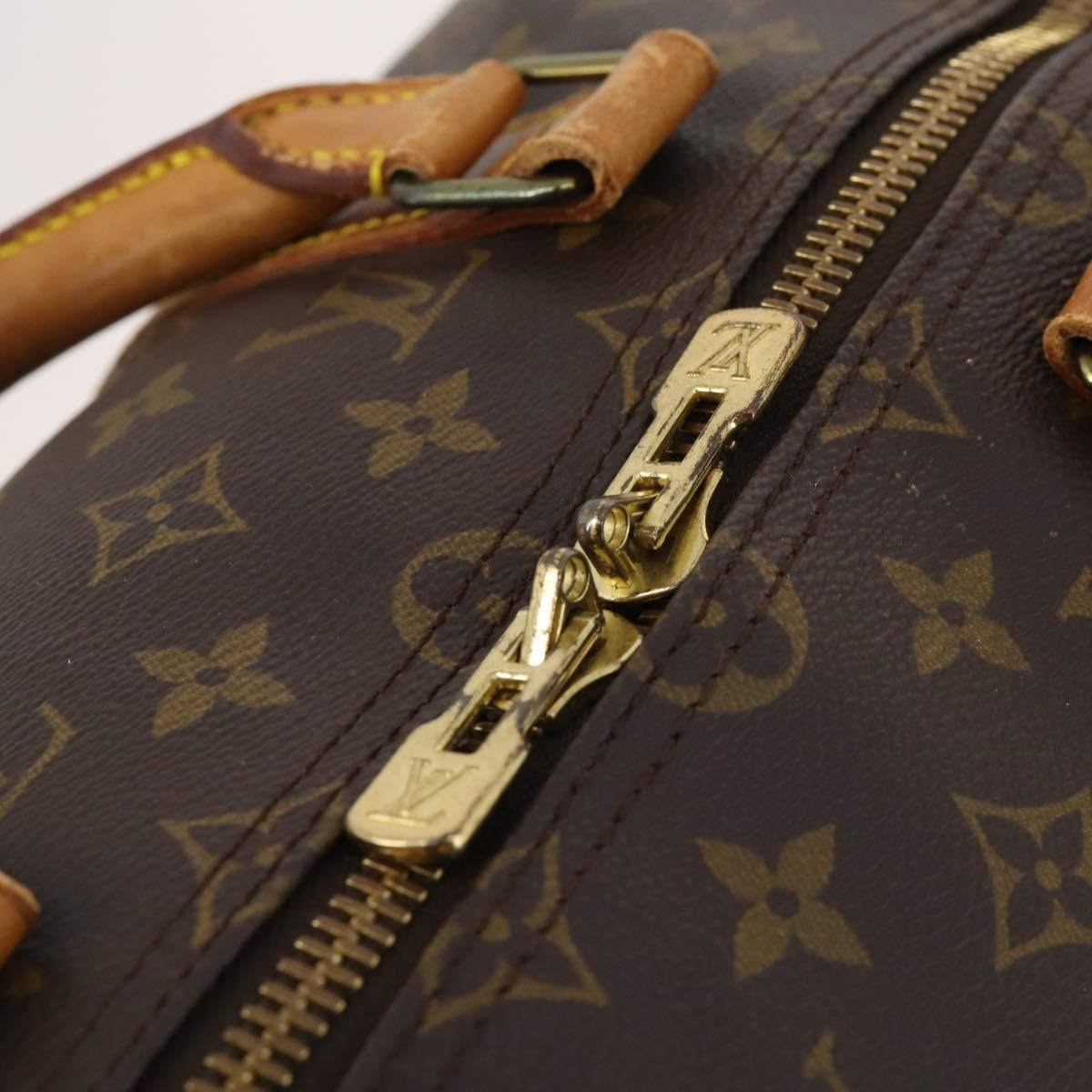 Louis Vuitton Keepall Bandouliere Monogram Canvas Multicolour Canvas Travel Bag Bag (Pre-Owned)