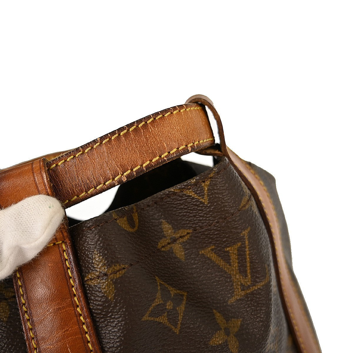 Louis Vuitton Randonnee Monogram Canvas Brown Canvas Backpack Bag (Pre-Owned)