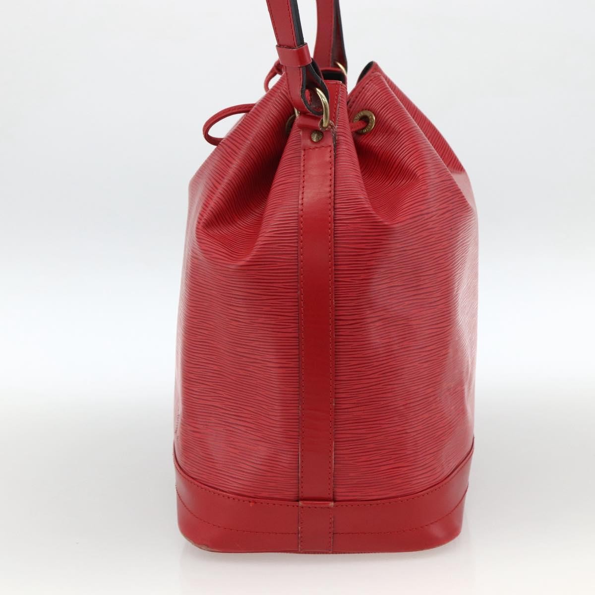 Louis Vuitton Noe Epi Leather Red Leather Shoulder Bag Bag (Pre-Owned)
