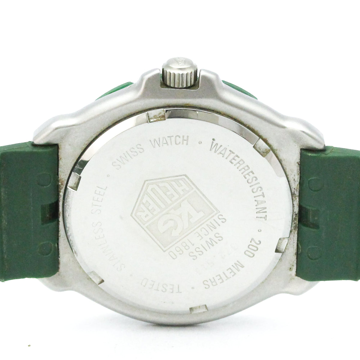 Tag Heuer Formula 1 Lady Stainless Steel And Rubber Watch (Pre-Owned)