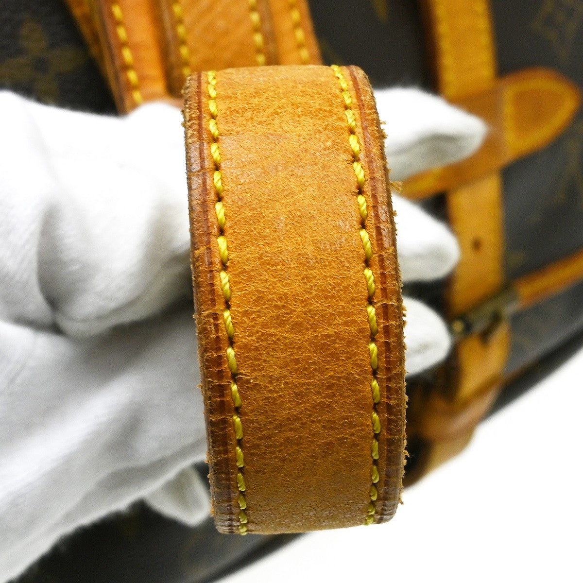 Louis Vuitton Saumur Monogram Brown Canvas Shoulder Bag Bag (Pre-Owned)