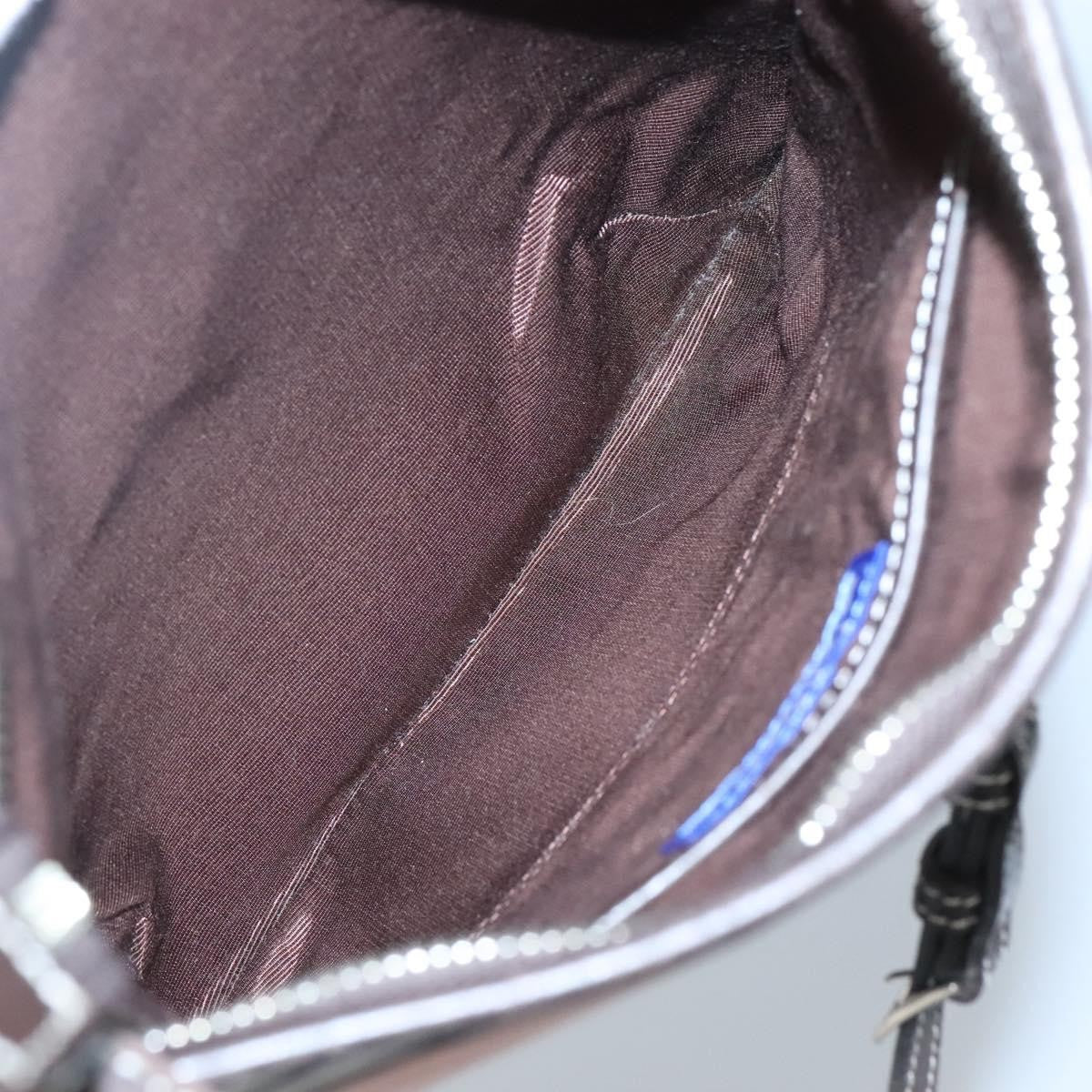 Burberry Nova Check Blue Label Canvas Pink Canvas Shoulder Bag Bag (Pre-Owned)
