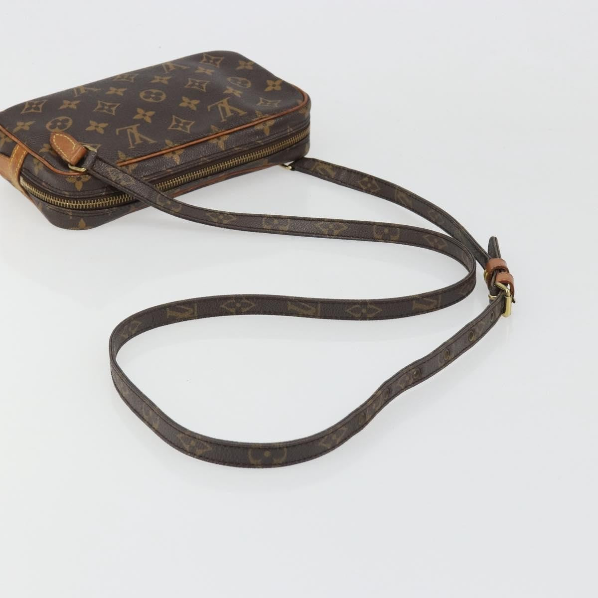 Louis Vuitton Pochette Marly Bandouliere Monogram Canvas Brown Canvas Shoulder Bag Bag (Pre-Owned)