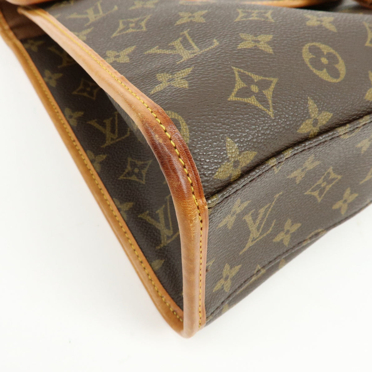 Louis Vuitton Beverly Monogram Canvas Brown Canvas Handbag (Pre-Owned)
