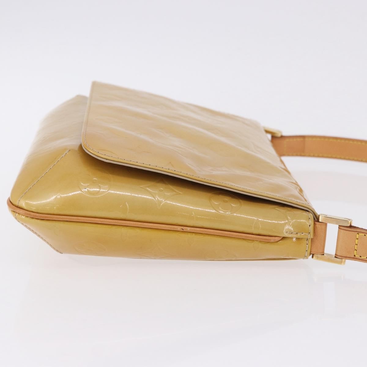 Louis Vuitton Thompson Street Monogram Vernis Yellow Patent_Leather Shoulder Bag Bag (Pre-Owned)