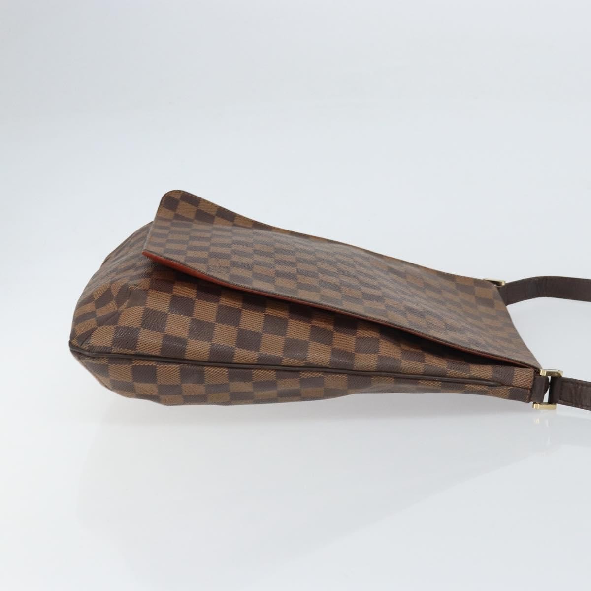 Louis Vuitton Musette Damier Ebene Brown Canvas Shoulder Bag Bag (Pre-Owned)