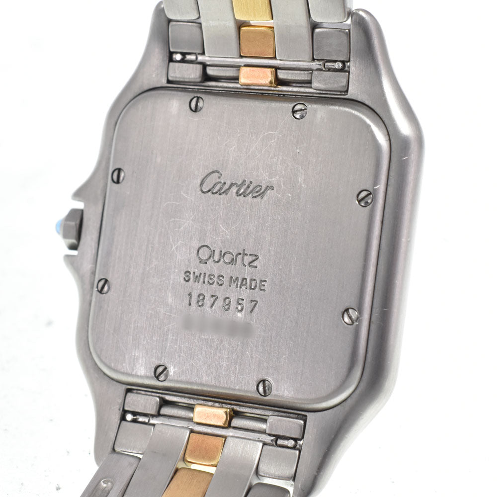 Cartier Vintage Panthere De Cartier Quartz Stainless Steel And Yellow Gold Watch (Pre-Owned)