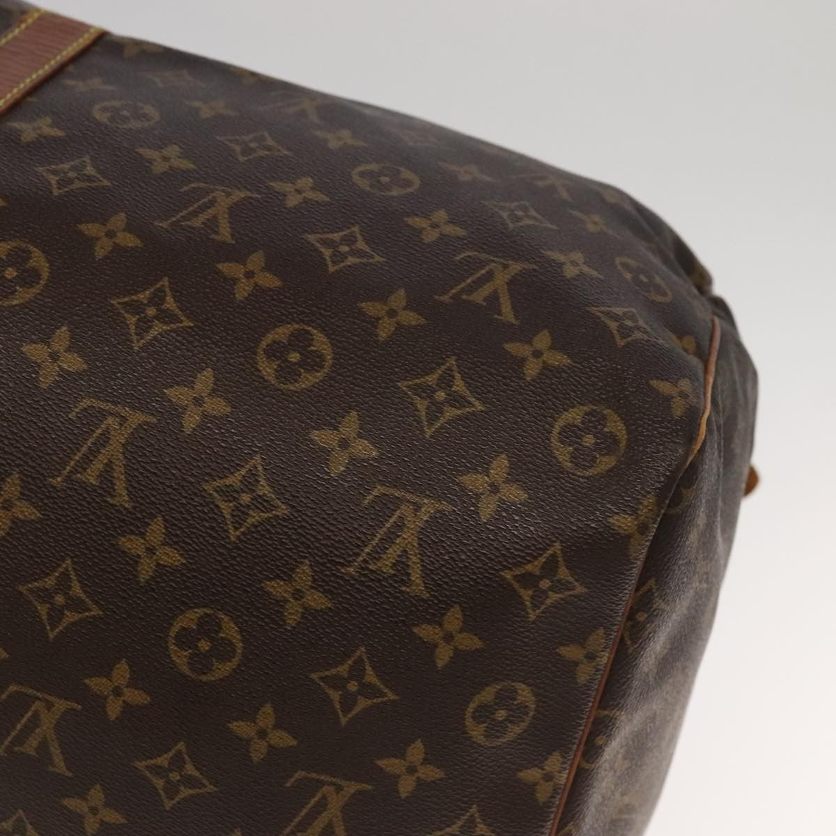 Louis Vuitton Keepall Monogram Canvas Brown Canvas Travel Bag Bag (Pre-Owned)