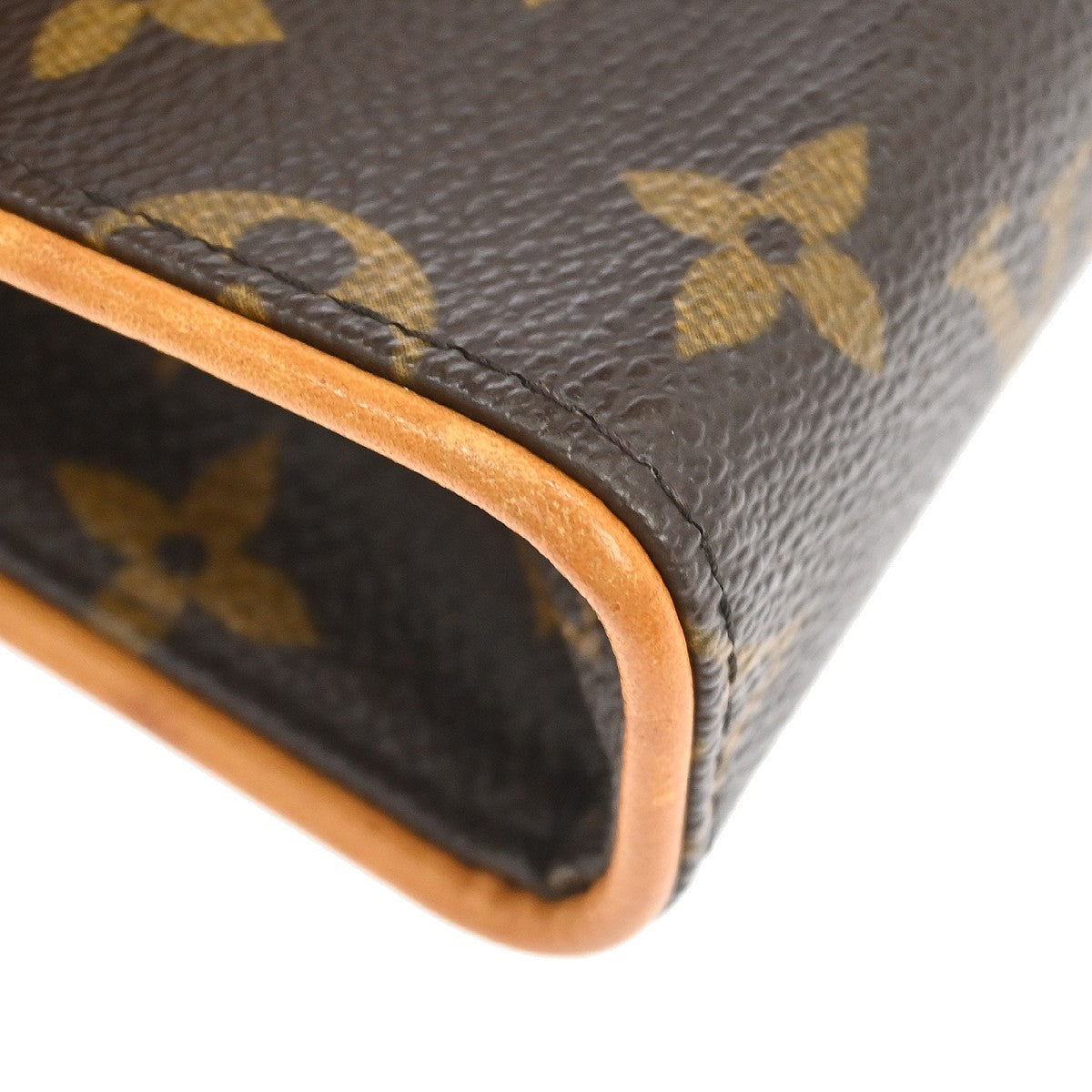 Louis Vuitton Florentine Canvas Brown Canvas Clutche & Pouche Bag (Pre-Owned)
