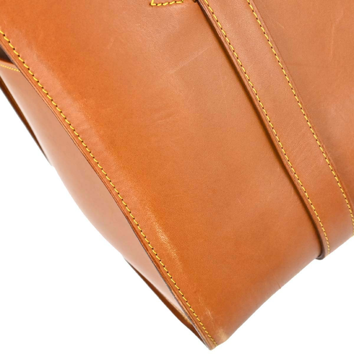 Louis Vuitton Nubie Weekender Nomade Leather Brown Leather Travel Bag Bag (Pre-Owned)