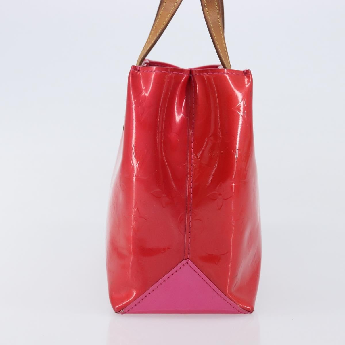 Louis Vuitton Reade Monogram Vernis Pink Patent_Leather Handbag (Pre-Owned)