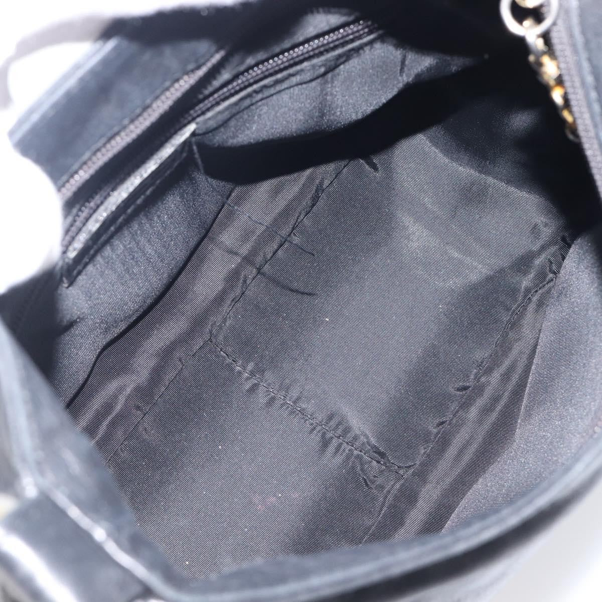 MCM Vintage Leather Black Leather Handbag (Pre-Owned)