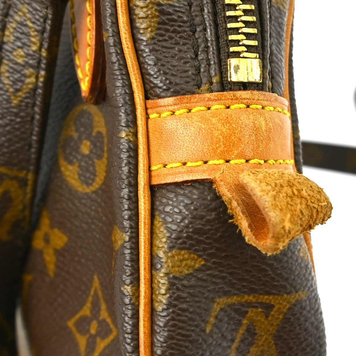 Louis Vuitton Pochette Marly Bandouliere Monogram Canvas Brown Canvas Shoulder Bag Bag (Pre-Owned)
