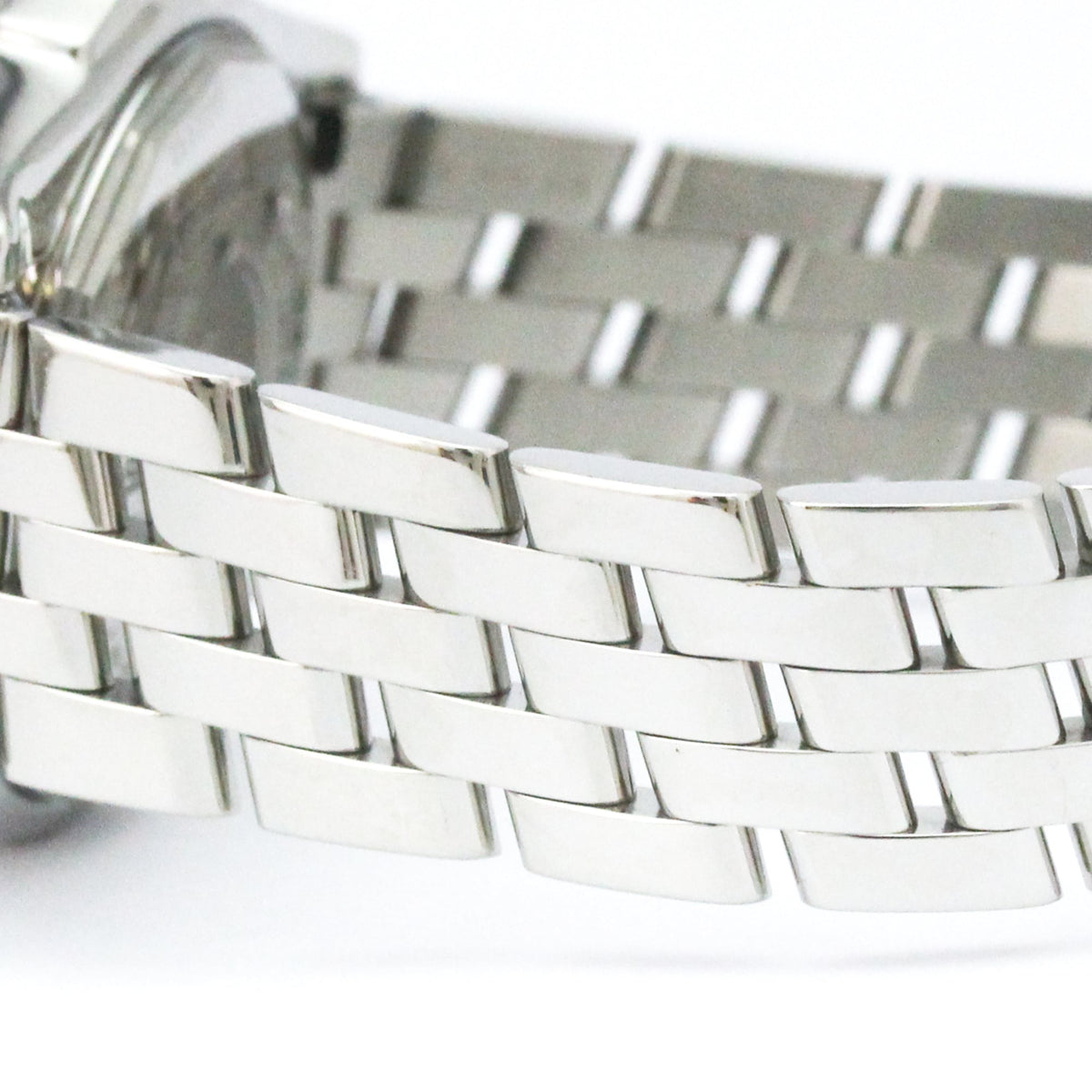 Breitling Cockpit Quartz Stainless Steel With Diamond Bezel Watch (Pre-Owned)