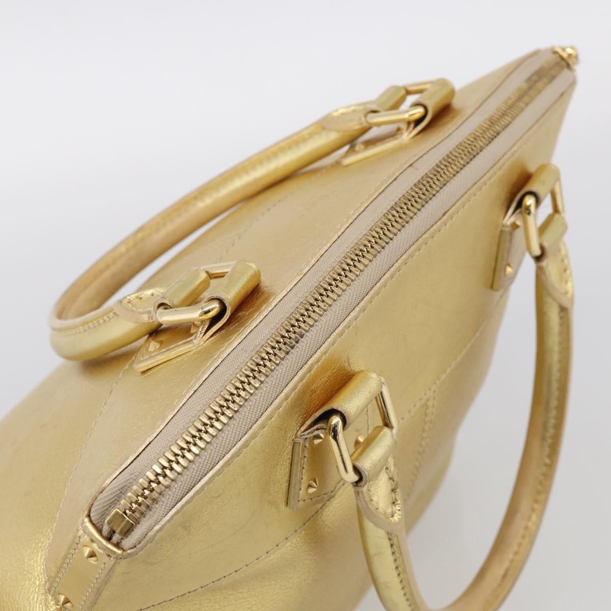 Louis Vuitton Suhali Lockit Leather Gold Leather Handbag (Pre-Owned)