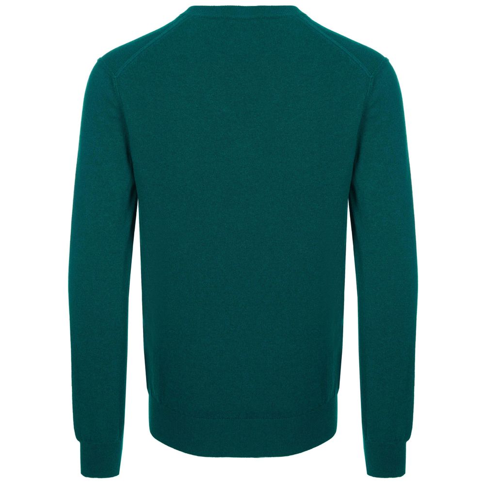 Dolce & Gabbana Green Cashmere Men's Sweater