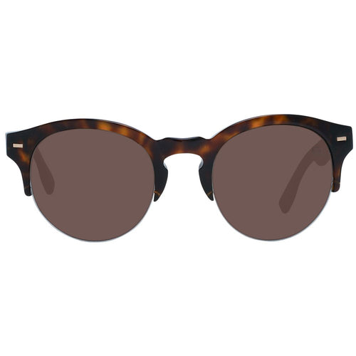 Zegna Couture Brown Men Men's Sunglasses