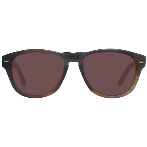 Zegna Couture Brown Men Men's Sunglasses