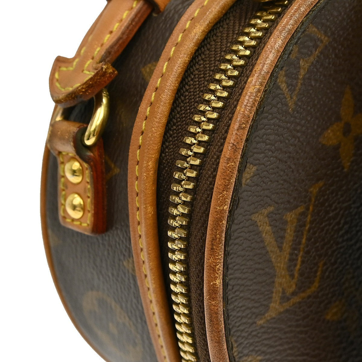 Louis Vuitton Boîte Chapeau Canvas Brown Canvas Clutche & Pouche Bag (Pre-Owned)