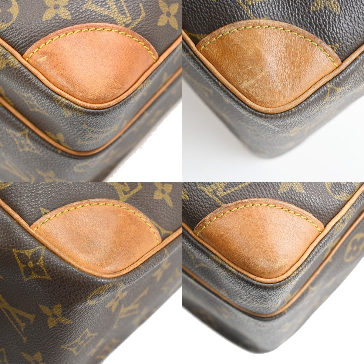 Louis Vuitton Nil Shoulder Bag Monogram Canvas Brown Canvas Shoulder Bag Bag (Pre-Owned)