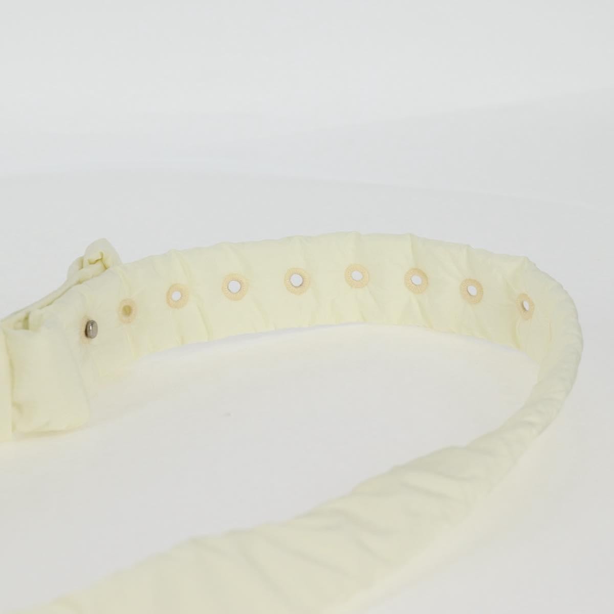 Bottega Veneta Padded Tech Cassette Intrecciato Nylon White Synthetic Bag (Pre-Owned)