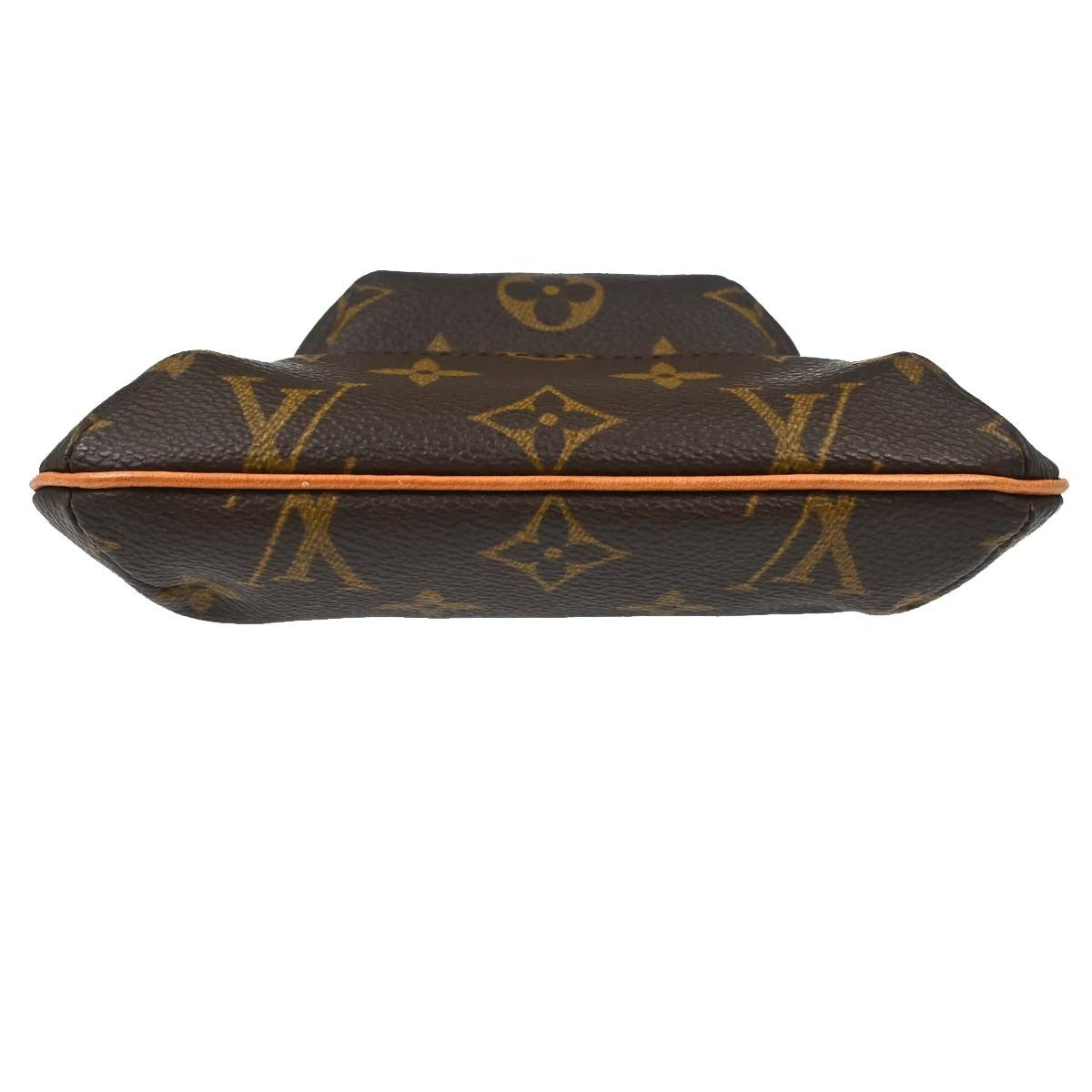 Louis Vuitton Partition Wristlet Clutch Monogram Canvas Brown Canvas Clutche & Pouche Bag (Pre-Owned)