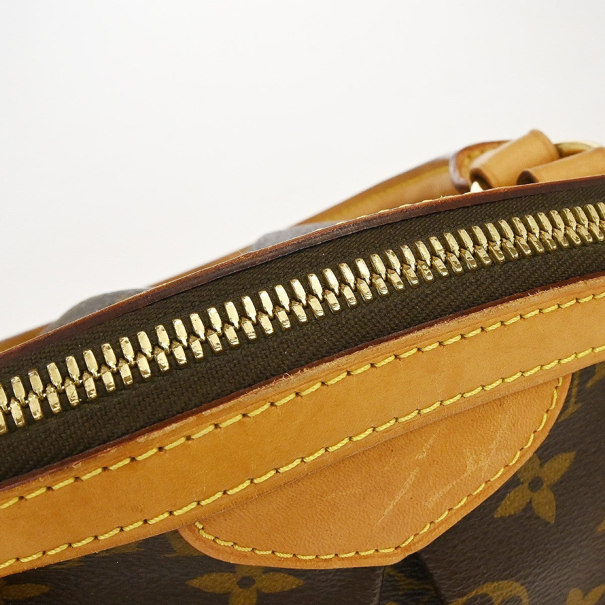 Louis Vuitton Tivoli Monogram Canvas Brown Canvas Handbag (Pre-Owned)