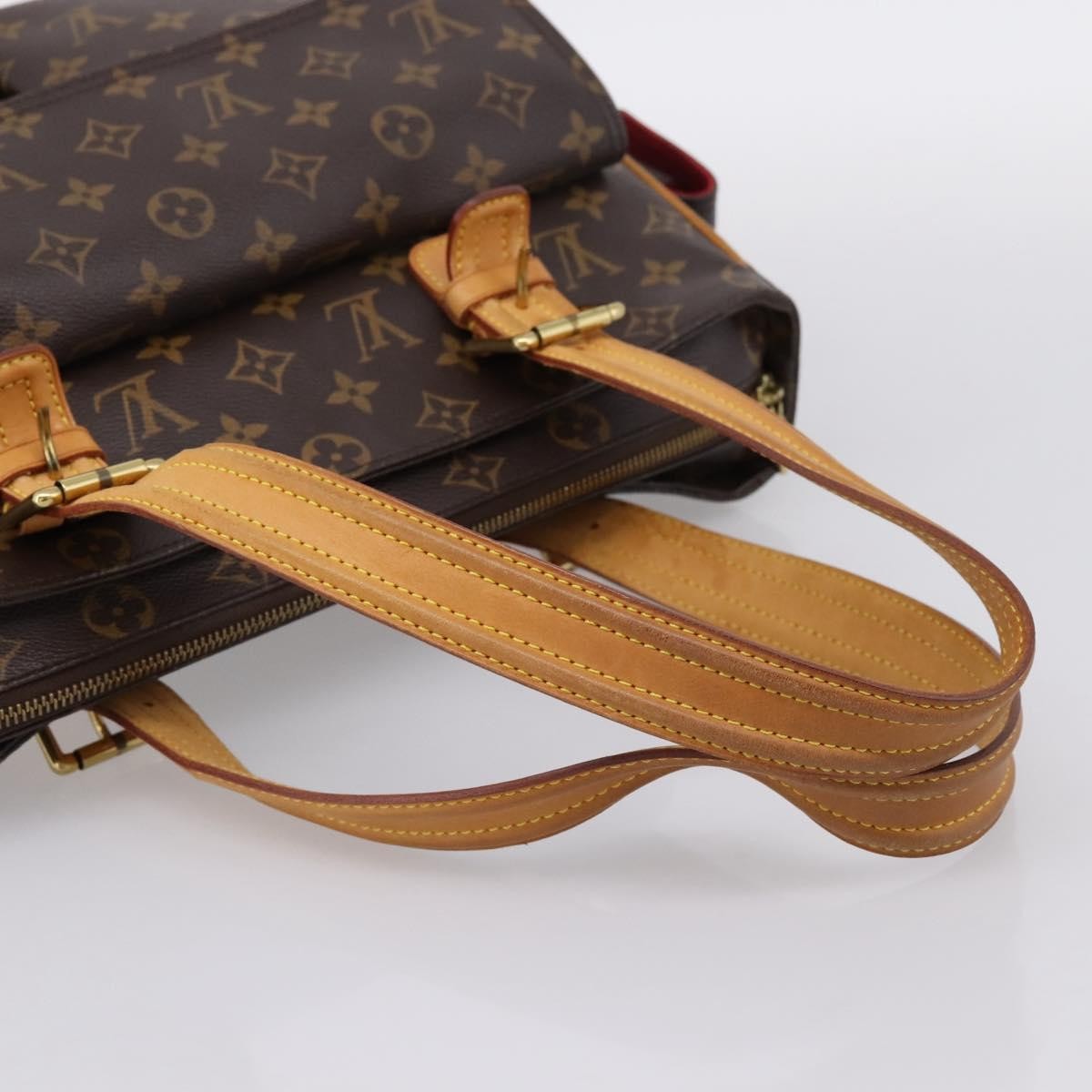 Louis Vuitton Multipli Cite Monogram Canvas Brown Canvas Shoulder Bag Bag (Pre-Owned)