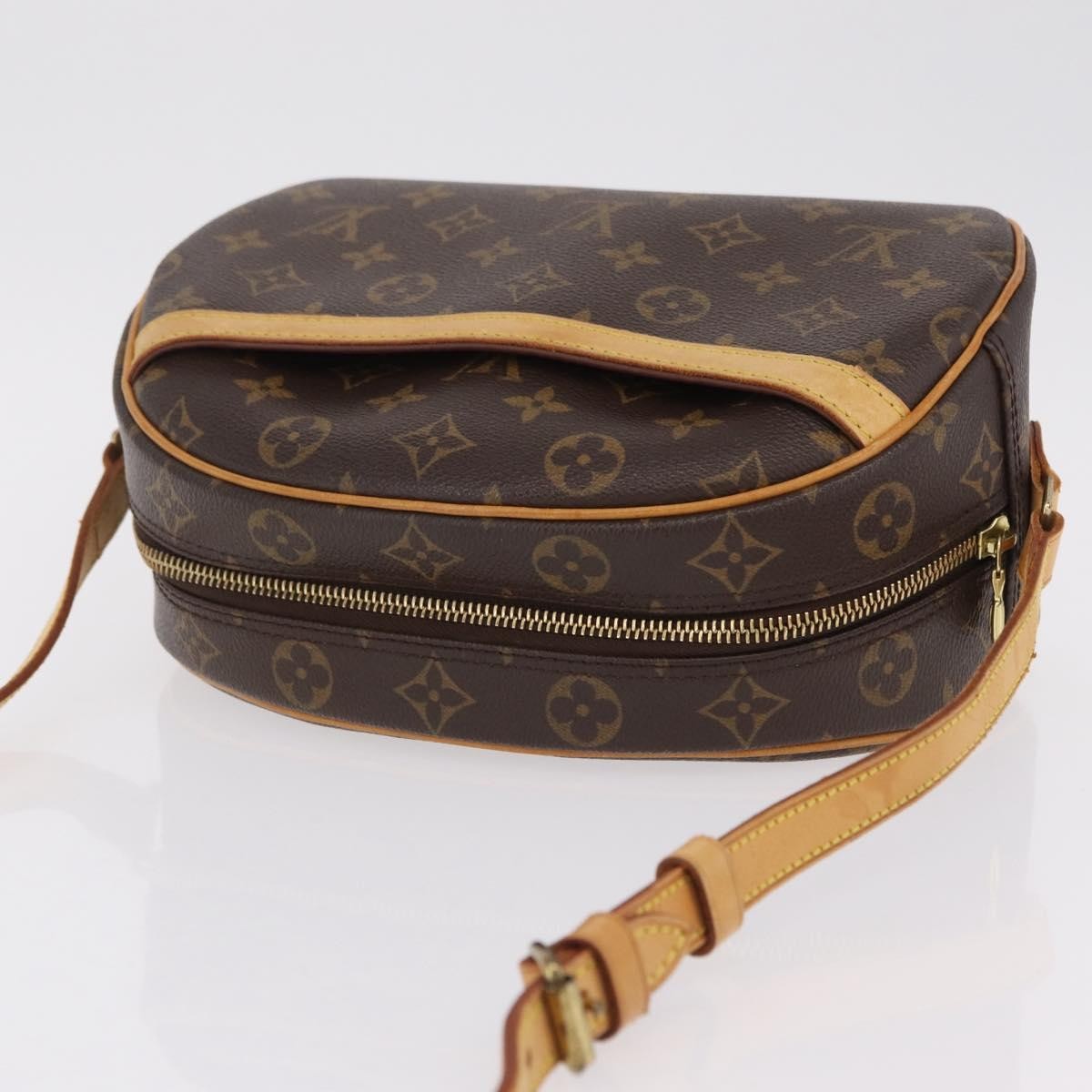 Louis Vuitton Blois Monogram Canvas Brown Canvas Handbag (Pre-Owned)