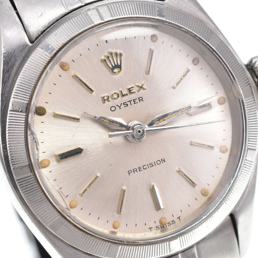 Rolex Oyster Precision Steel Watch (Pre-Owned)