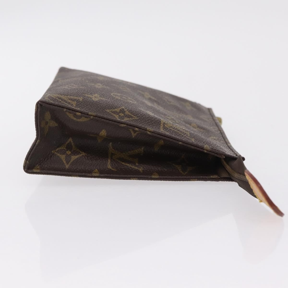 Louis Vuitton Toiletry Pouch Monogram Canvas Brown Canvas Clutche & Pouche Bag (Pre-Owned)