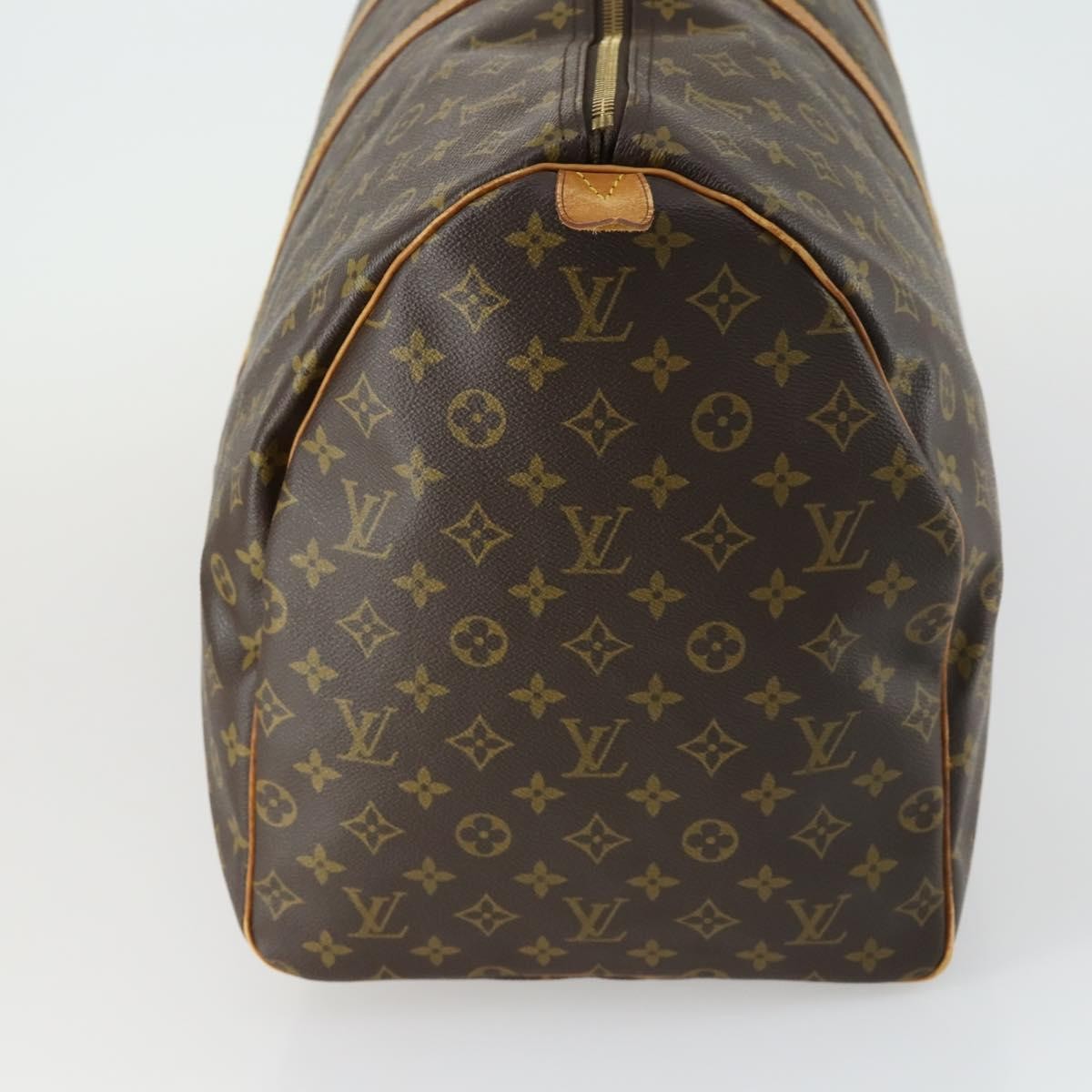 Louis Vuitton Keepall Monogram Canvas Brown Canvas Travel Bag Bag (Pre-Owned)