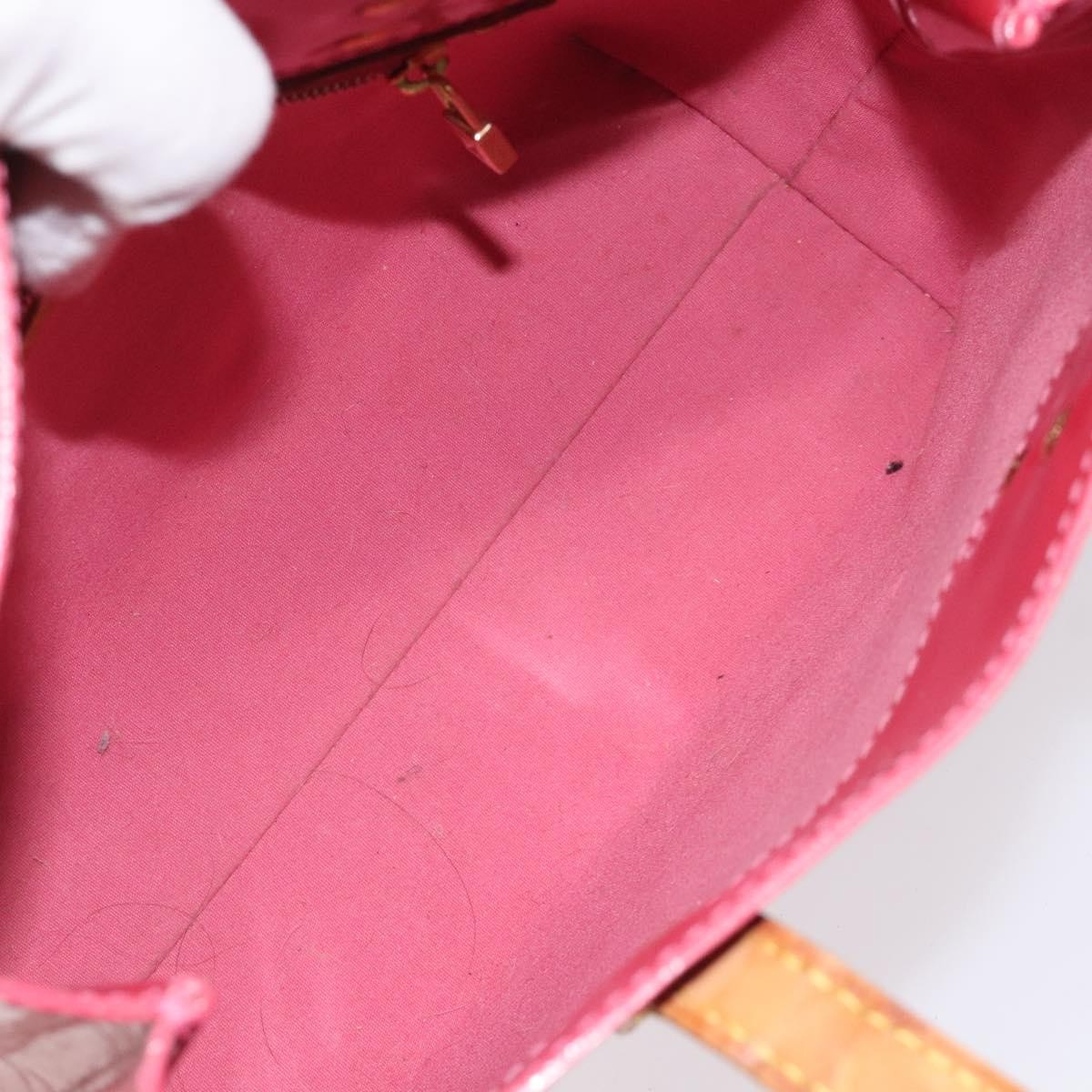 Louis Vuitton Reade Monogram Vernis Pink Patent_Leather Handbag (Pre-Owned)