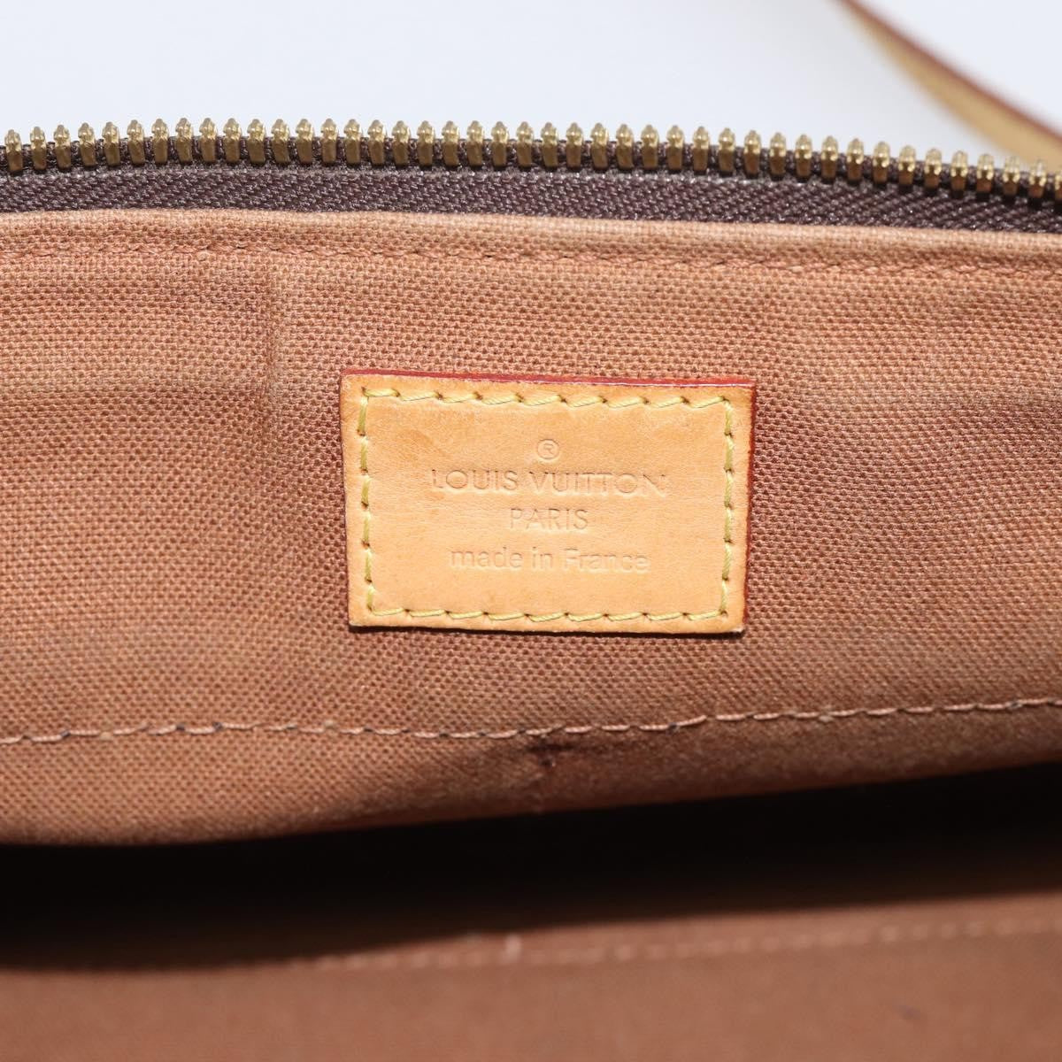 Louis Vuitton Popincourt Monogram Canvas Brown Canvas Shoulder Bag Bag (Pre-Owned)