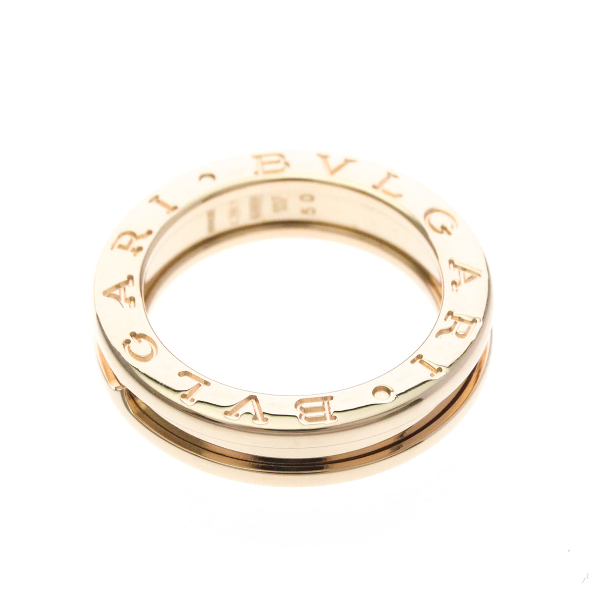 Bvlgari B.Zero1 One Band 18K Yellow Gold Gold Yellow_Gold Ring Jewelry (Pre-Owned)