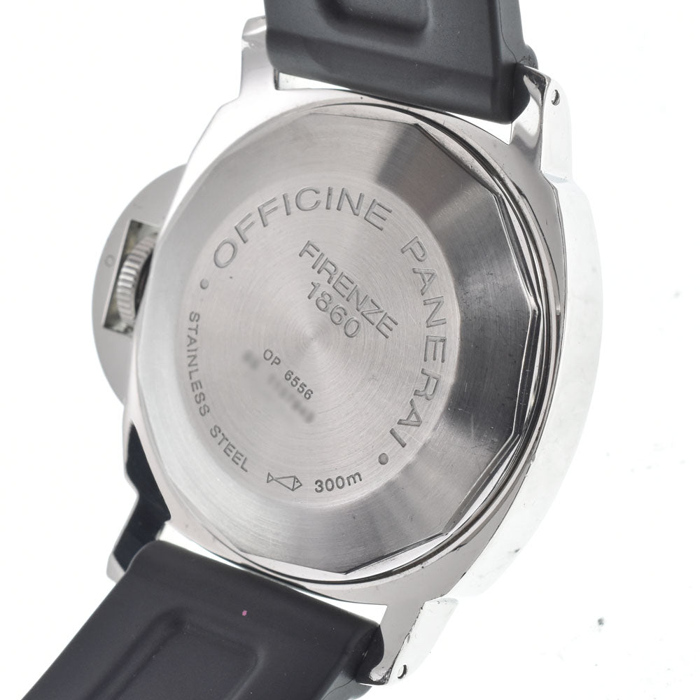 Panerai Luminor Power Reserve Automatic Stainless Steel And Rubber Watch (Pre-Owned)