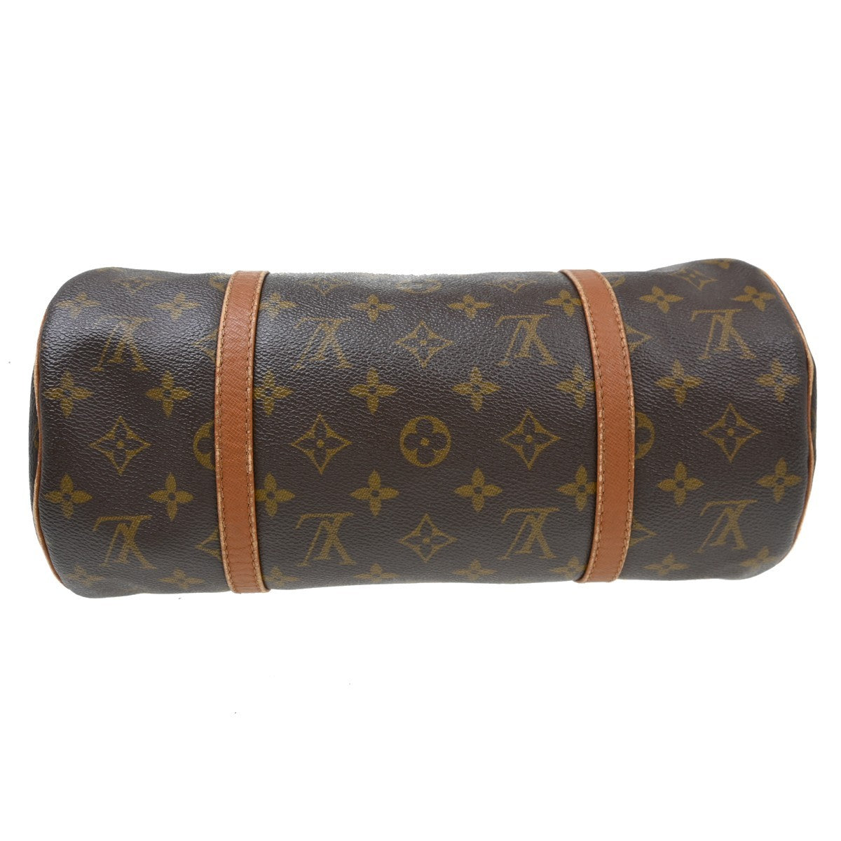 Louis Vuitton Papillon Monogram Canvas Brown Canvas Handbag (Pre-Owned)