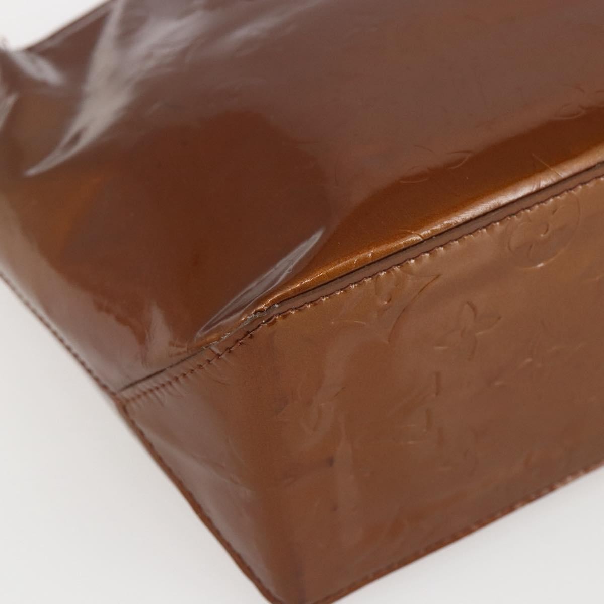 Louis Vuitton Reade Monogram Vernis Brown Patent_Leather Handbag (Pre-Owned)