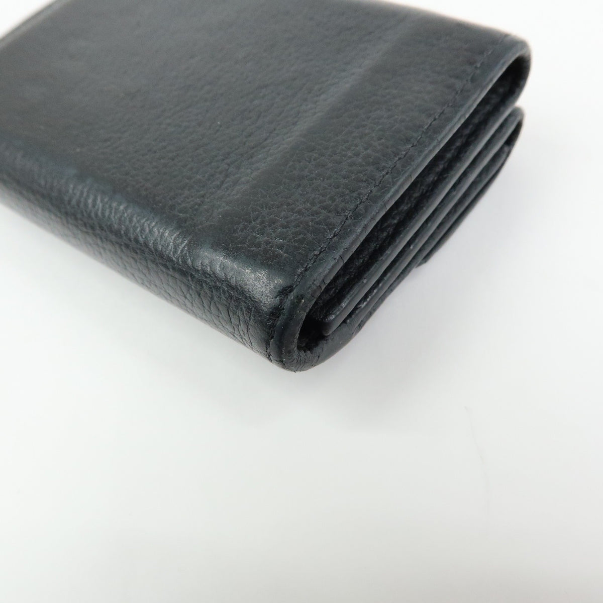 Louis Vuitton Lockmini Leather Black Leather Wallets Accessory (Pre-Owned)