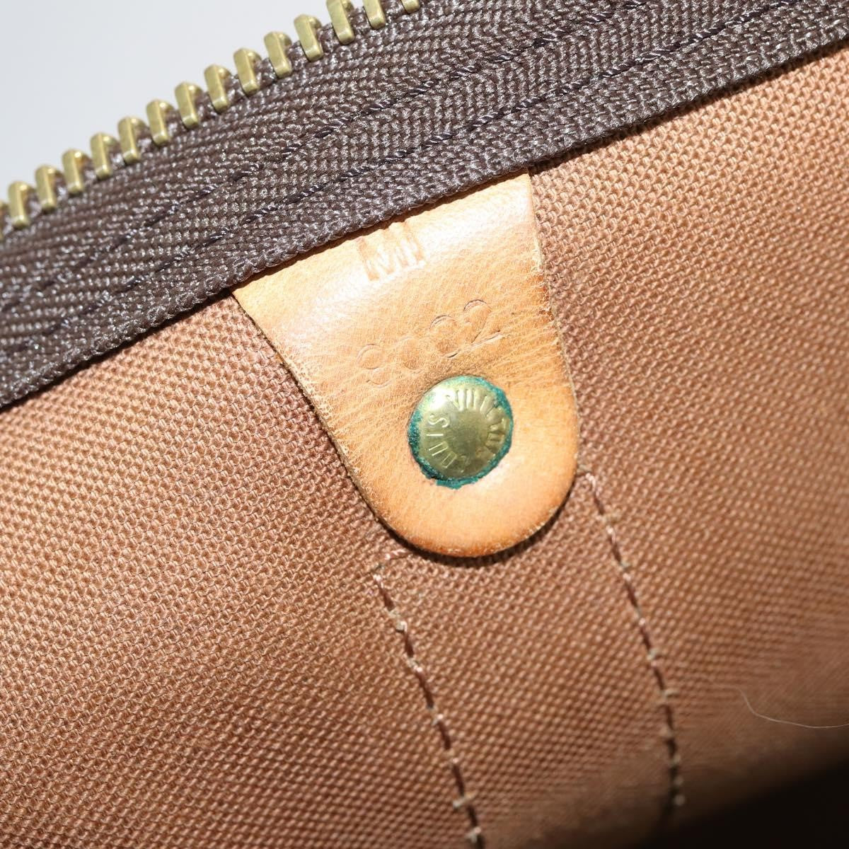 Louis Vuitton Keepall Monogram Canvas Brown Canvas Travel Bag Bag (Pre-Owned)