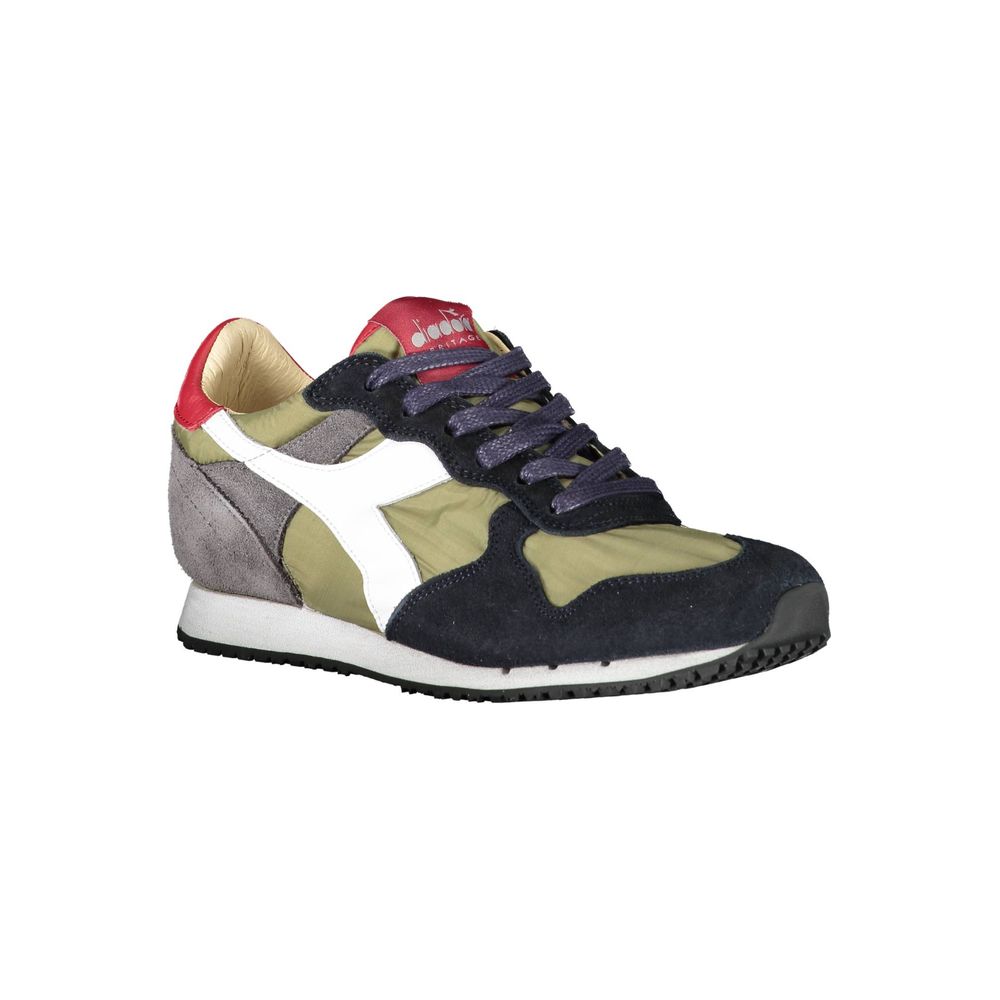 Diadora Green Leather Women Women's Sneaker
